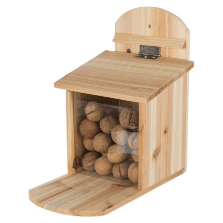 TRIXIE Comedero para ardillas madera de pino 20x30x30 cm