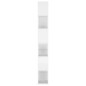 vidaXL Estantería divisor de espacios blanco brillo 100x24x188 cm vidaXL Estantería divisor de espacios blanco brillo 100x24x188 cm