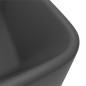 vidaXL Lavabo de lujo cerámica gris oscuro mate 41x30x12 cm vidaXL Lavabo de lujo cerámica gris oscuro mate 41x30x12 cm