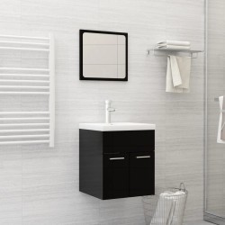 vidaXL Lavabo empotrado con grifo cerámica blanco 42x39x18 cm