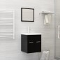 vidaXL Lavabo empotrado con grifo cerámica blanco 42x39x18 cm vidaXL Lavabo empotrado con grifo cerámica blanco 42x39x18 cm