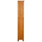 vidaXL Estantería de 5 niveles de madera maciza de roble 70x22x140 cm vidaXL Estantería de 5 niveles de madera maciza de roble 70x22x140 cm