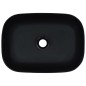 vidaXL Lavabo 45,5x32x13 cm cerámica negro vidaXL Lavabo 45,5x32x13 cm cerámica negro