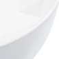 vidaXL Lavabo 36x14 cm cerámica blanco vidaXL Lavabo 36x14 cm cerámica blanco