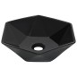 vidaXL Lavabo 41x36,5x12 cm cerámica negro vidaXL Lavabo 41x36,5x12 cm cerámica negro