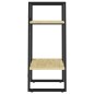 vidaXL Estantería de 2 niveles madera maciza de pino 40x30x70 cm vidaXL Estantería de 2 niveles madera maciza de pino 40x30x70 cm