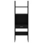 vidaXL Estantería de madera contrachapada negro 60x35x180 cm vidaXL Estantería de madera contrachapada negro 60x35x180 cm