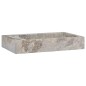 vidaXL Lavabo gris mármol 58x39x10 cm vidaXL Lavabo gris mármol 58x39x10 cm