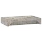 vidaXL Lavabo gris mármol 58x39x10 cm vidaXL Lavabo gris mármol 58x39x10 cm