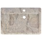 vidaXL Lavabo gris mármol 58x39x10 cm vidaXL Lavabo gris mármol 58x39x10 cm