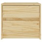 vidaXL Mesitas de noche 2 uds madera maciza de pino 40x30,5x35,5 cm vidaXL Mesitas de noche 2 uds madera maciza de pino 40x30,5x35,5 cm