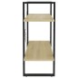 vidaXL Estantería de 2 niveles contrachapada roble Sonoma 80x30x70 cm vidaXL Estantería de 2 niveles contrachapada roble Sonoma 80x30x70 cm