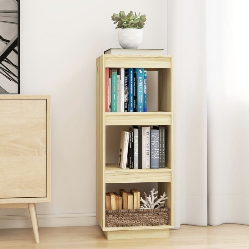 vidaXL Estantería/divisor de espacios madera maciza pino 40x35x103 cm vidaXL Estantería/divisor de espacios madera maciza pino 40x35x103 cm
