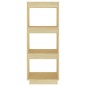 vidaXL Estantería/divisor de espacios madera maciza pino 40x35x103 cm vidaXL Estantería/divisor de espacios madera maciza pino 40x35x103 cm