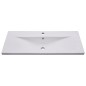 vidaXL Lavabo encastrado de cerámica blanco 101x39,5x18,5 cm vidaXL Lavabo encastrado de cerámica blanco 101x39,5x18,5 cm