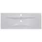 vidaXL Lavabo encastrado de cerámica blanco 101x39,5x18,5 cm vidaXL Lavabo encastrado de cerámica blanco 101x39,5x18,5 cm