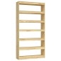 vidaXL Estantería/divisor de espacios madera maciza pino 100x30x200 cm vidaXL Estantería/divisor de espacios madera maciza pino 100x30x200 cm