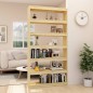 vidaXL Estantería/divisor de espacios madera maciza pino 100x30x200 cm vidaXL Estantería/divisor de espacios madera maciza pino 100x30x200 cm