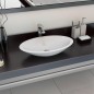 vidaXL Lavabo 59,3x35,1x10,7 cm resina mineral/mármol blanco vidaXL Lavabo 59,3x35,1x10,7 cm resina mineral/mármol blanco