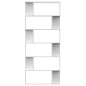 vidaXL Estantería/divisor madera contrachapada blanco 80x24x192cm vidaXL Estantería/divisor madera contrachapada blanco 80x24x192cm