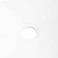 vidaXL Lavabo redondo de cerámica blanco 36x15 cm vidaXL Lavabo redondo de cerámica blanco 36x15 cm
