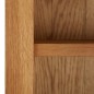 vidaXL Estantería con 2 puertas de madera maciza de roble 70x30x180 cm vidaXL Estantería con 2 puertas de madera maciza de roble 70x30x180 cm