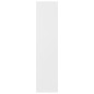 vidaXL Estantería librería madera contrachapada blanco 50x25x106 cm vidaXL Estantería librería madera contrachapada blanco 50x25x106 cm
