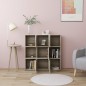 vidaXL Estantería madera contrachapada color roble Sonoma 90x30x90 cm vidaXL Estantería madera contrachapada color roble Sonoma 90x30x90 cm