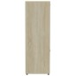 vidaXL Estantería madera contrachapada color roble Sonoma 90x30x90 cm vidaXL Estantería madera contrachapada color roble Sonoma 90x30x90 cm