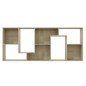 vidaXL Estantería madera contrachapada color roble Sonoma 67x24x161 cm vidaXL Estantería madera contrachapada color roble Sonoma 67x24x161 cm