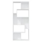 vidaXL Estantería librería madera contrachapada blanco 67x24x161 cm vidaXL Estantería librería madera contrachapada blanco 67x24x161 cm