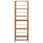 vidaXL Estantería de madera maciza de teca 60x30x180 cm vidaXL Estantería de madera maciza de teca 60x30x180 cm