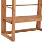 vidaXL Estantería de madera maciza de teca 60x30x180 cm vidaXL Estantería de madera maciza de teca 60x30x180 cm
