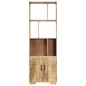 vidaXL Estantería madera maciza de mango 60x35x180 cm vidaXL Estantería madera maciza de mango 60x35x180 cm