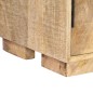 vidaXL Estantería madera maciza de mango 60x35x180 cm vidaXL Estantería madera maciza de mango 60x35x180 cm