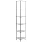 vidaXL Estantería 6 niveles vidrio templado transparente 30x30x160 cm vidaXL Estantería 6 niveles vidrio templado transparente 30x30x160 cm