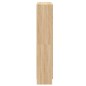 vidaXL Armario de libros contrachapada color roble 82,5x30,5x150 cm