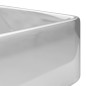 vidaXL Lavabo con orificio para grifo 48x37x13,5 cm cerámica plateado vidaXL Lavabo con orificio para grifo 48x37x13,5 cm cerámica plateado