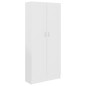 vidaXL Librería de madera de ingeniería blanco 82,5x30,5x185,5 cm vidaXL Librería de madera de ingeniería blanco 82,5x30,5x185,5 cm