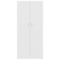 vidaXL Librería de madera de ingeniería blanco 82,5x30,5x185,5 cm vidaXL Librería de madera de ingeniería blanco 82,5x30,5x185,5 cm