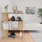 vidaXL Estantería madera contrachapada color roble Sonoma 80x24x96 cm vidaXL Estantería madera contrachapada color roble Sonoma 80x24x96 cm
