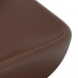 vidaXL Lavabo de lujo cerámica rectangular marrón oscuro mate 71x38 cm vidaXL Lavabo de lujo cerámica rectangular marrón oscuro mate 71x38 cm