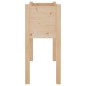 vidaXL Jardinera de madera maciza de pino 70x31x70 cm vidaXL Jardinera de madera maciza de pino 70x31x70 cm