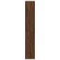 vidaXL Estantería de 4 niveles contrachapada marrón roble 40x24x143 cm