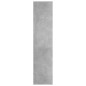 vidaXL Estantería/Aparador madera contrachapada gris 66x30x130 cm vidaXL Estantería/Aparador madera contrachapada gris 66x30x130 cm