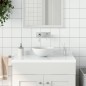 vidaXL Lavabo de cuarto de baño redondo cerámica blanco mate vidaXL Lavabo de cuarto de baño redondo cerámica blanco mate