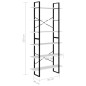 vidaXL Armario alto madera contrachapada blanco 100x30x210 cm vidaXL Armario alto madera contrachapada blanco 100x30x210 cm