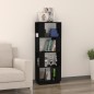 vidaXL Estantería/divisor de espacios madera pino negro 51x25x132 cm vidaXL Estantería/divisor de espacios madera pino negro 51x25x132 cm