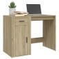 vidaXL Escritorio madera contrachapada color roble Sonoma 100x49x75 cm vidaXL Escritorio madera contrachapada color roble Sonoma 100x49x75 cm