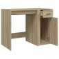 vidaXL Escritorio madera contrachapada color roble Sonoma 100x49x75 cm vidaXL Escritorio madera contrachapada color roble Sonoma 100x49x75 cm